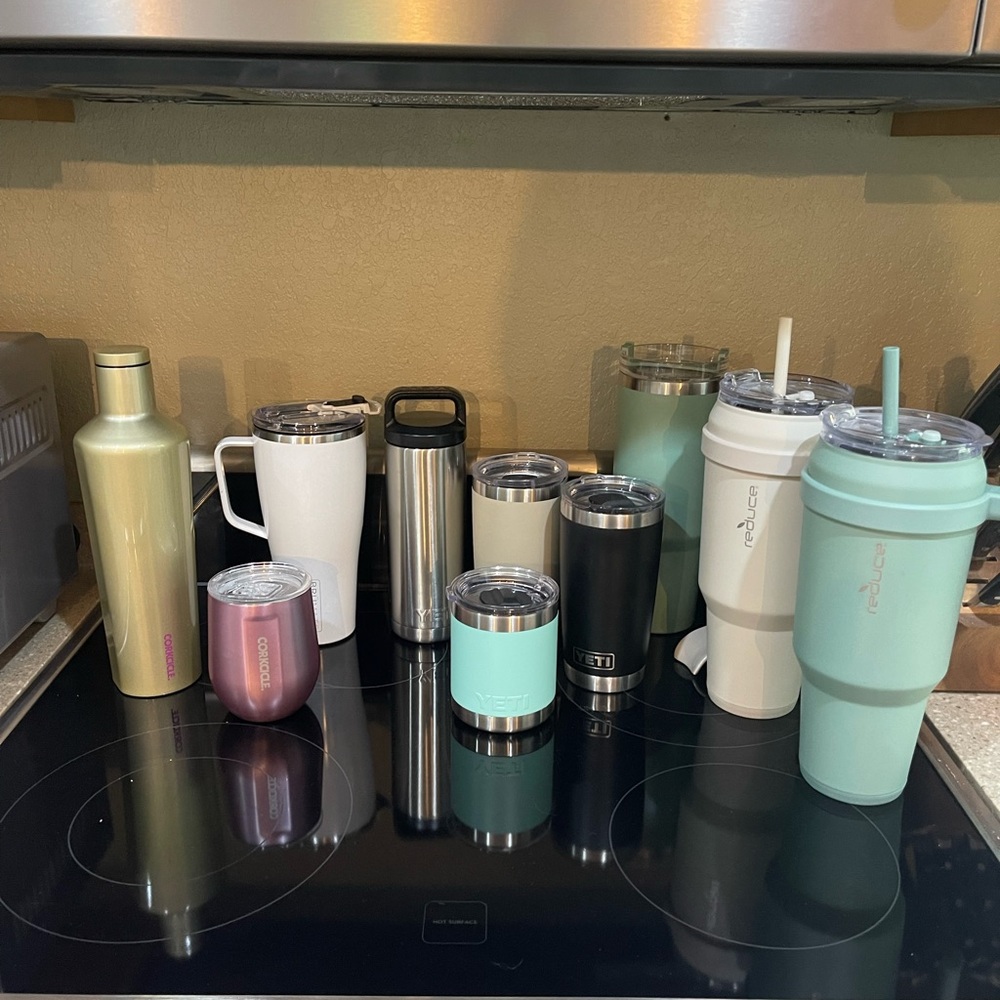 SEE INDIVIDUAL LISTINGS Yeti, BruMate, Corkcicle, Reduce